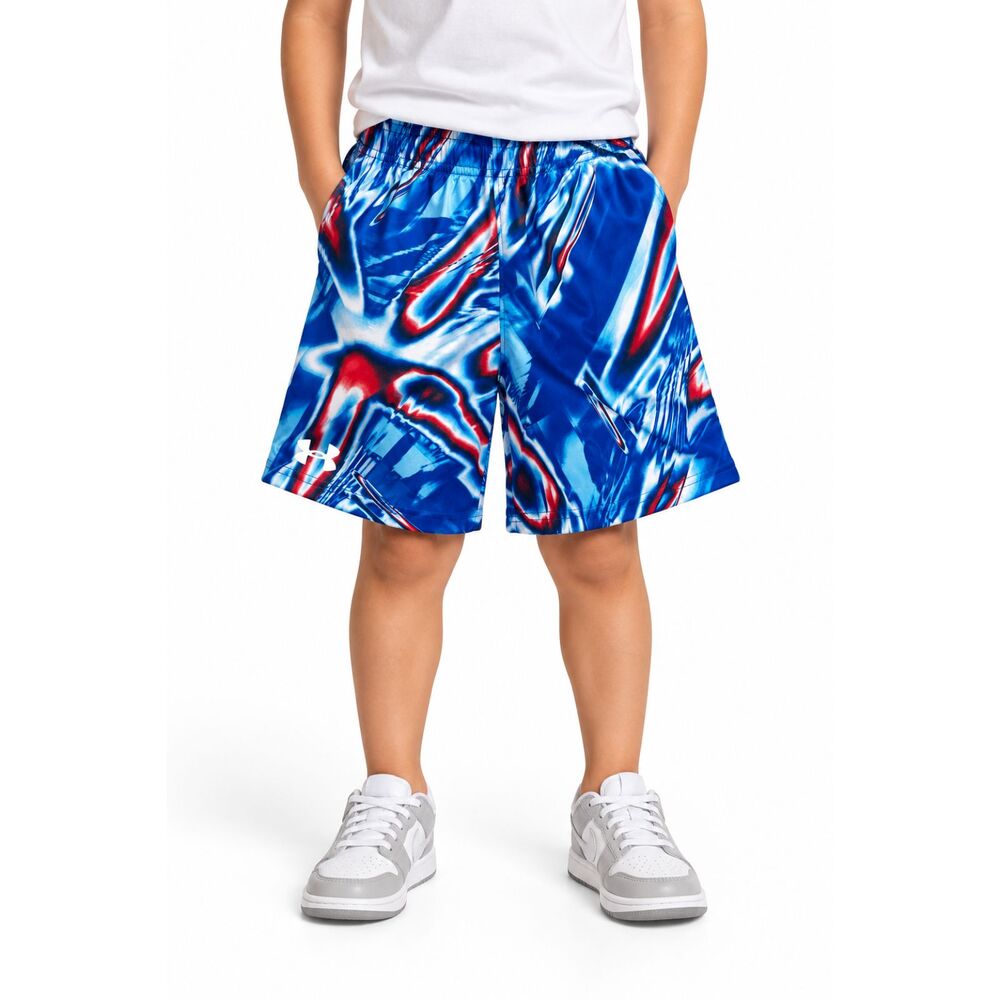 🔥 5 for $30 🔥 Under Armour Boys’ Abstract Print Athletic Shorts | Size 5